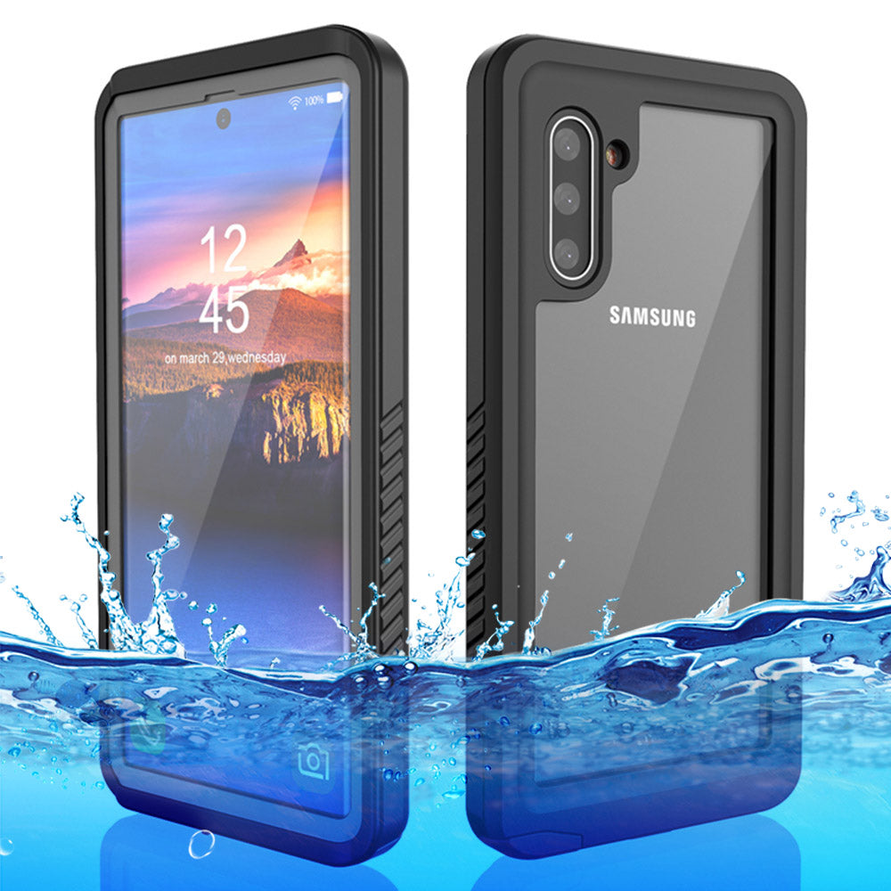 FS Series IP68 Waterproof Case For Samsung Galaxy Note 10 Clear Phone Diving Cover Protector FS Series IP68 Waterproof Case For Samsung Galaxy Note 10 Clear Phone Diving Cover Protector